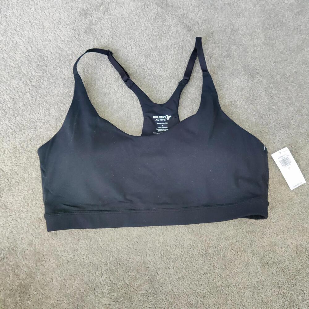 Old Navy Active Powerlite Light Support Women's Sport Bra Size Medium